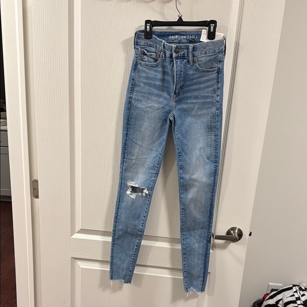 American Eagle Outfitters Women's Blue Jeans